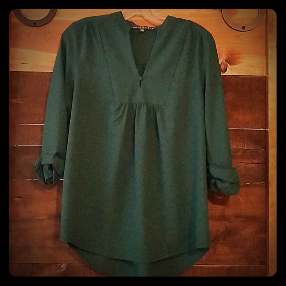 Emerald green top
